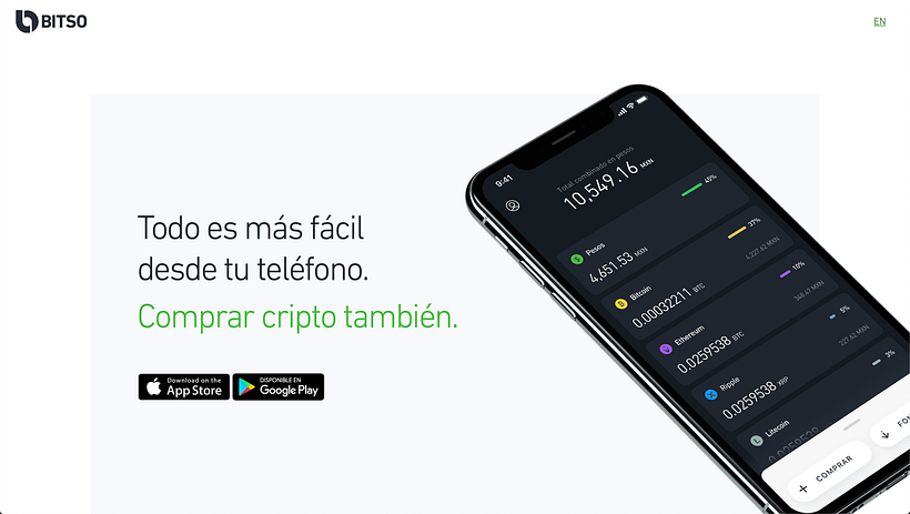Bitso – Nueva app 0
