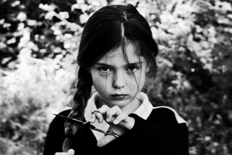 A child is playing -1