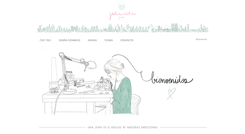 Tienda online diseño de Joyas, JuliaVila Jewels 0