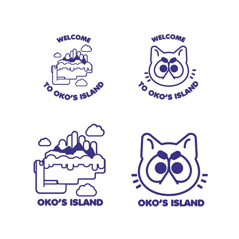 Ilustración vectorial: Oko's Island  1