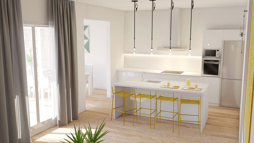Mi Proyecto del curso: Infografía arquitectónica en 3D -1