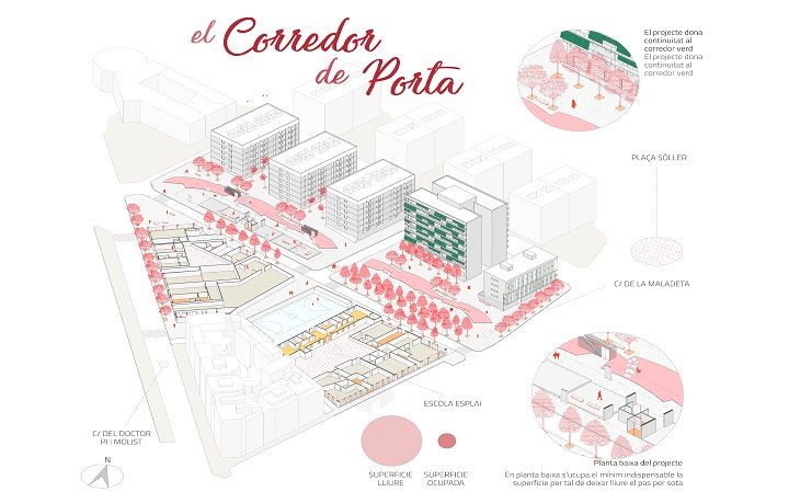 El corredor de Porta, Barcelona 3