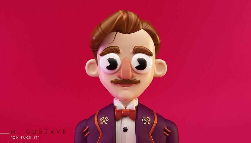 The Grand Hotel Budapest en formato 3D por Santiago Moriv 4