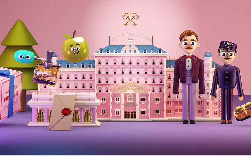 The Grand Hotel Budapest en formato 3D por Santiago Moriv 9