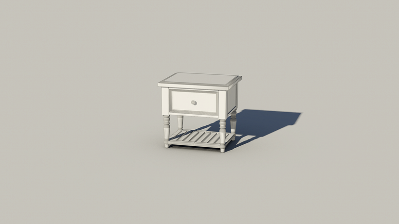 modelado de mobiliario - 3D
