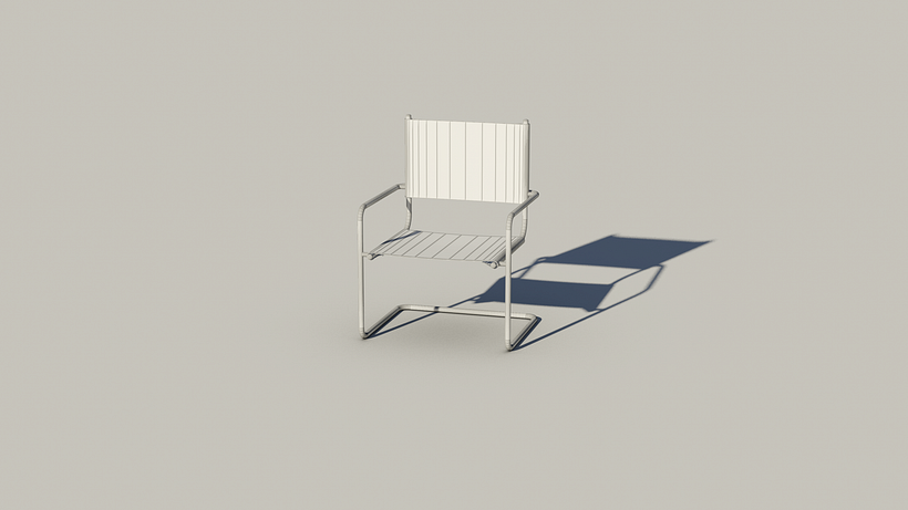 modelado de mobiliario - 3D