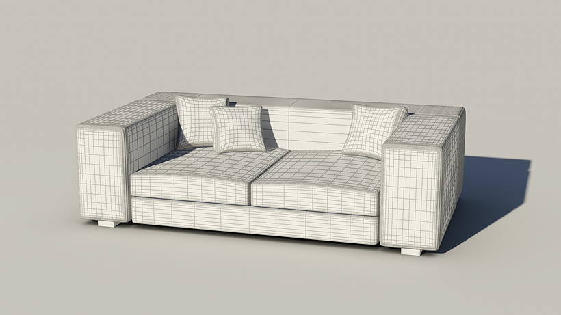 modelado de mobiliario - 3D
