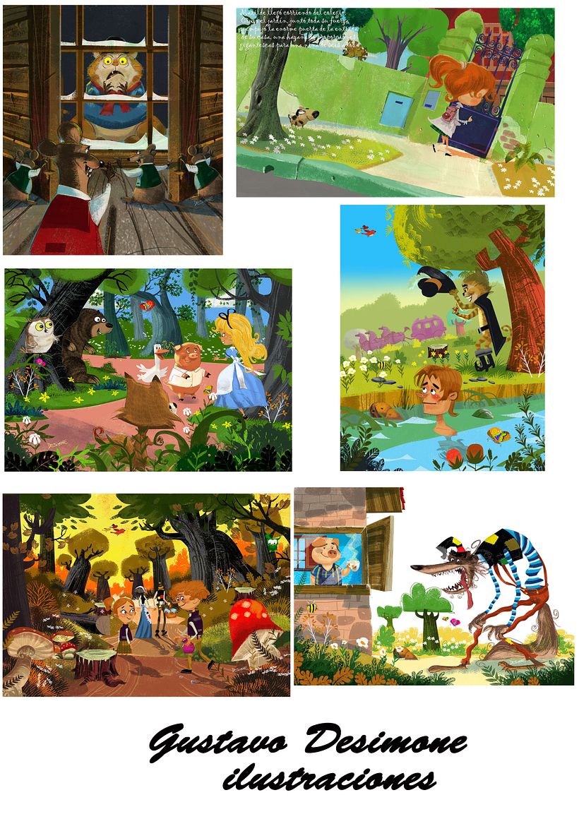 Busco ilustrador/a para colección de libros  infantiles  1