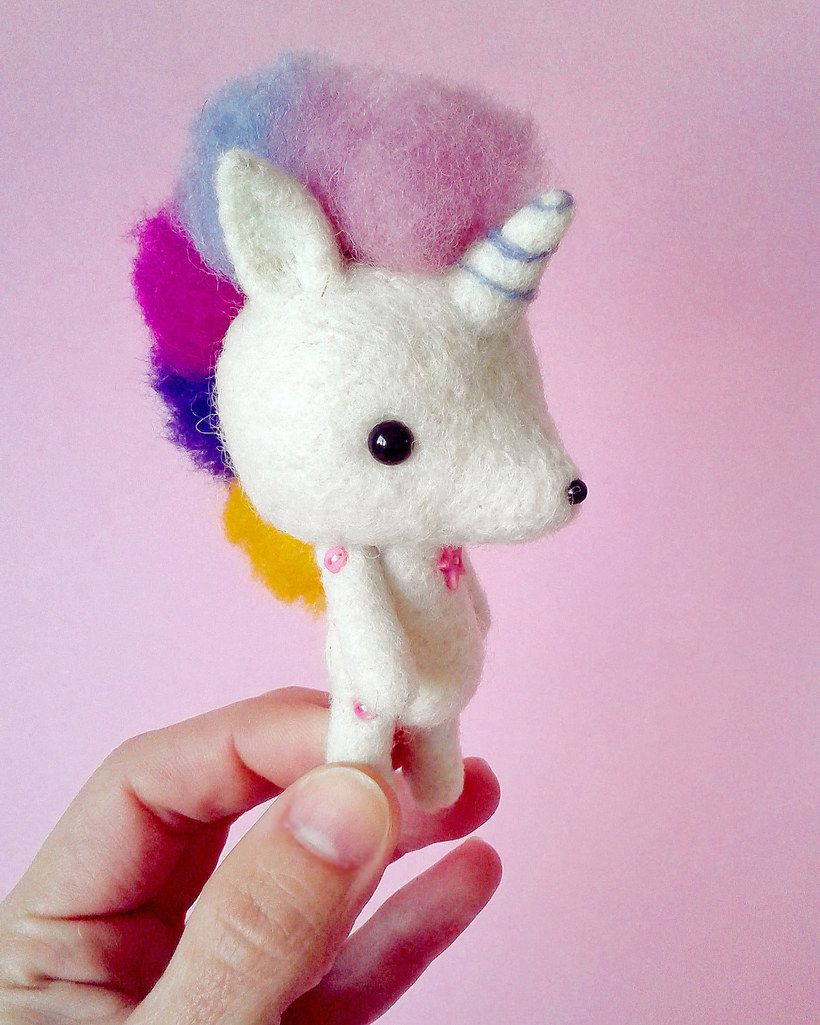 Practica needle felting con estos patrones de Caro Indy 1