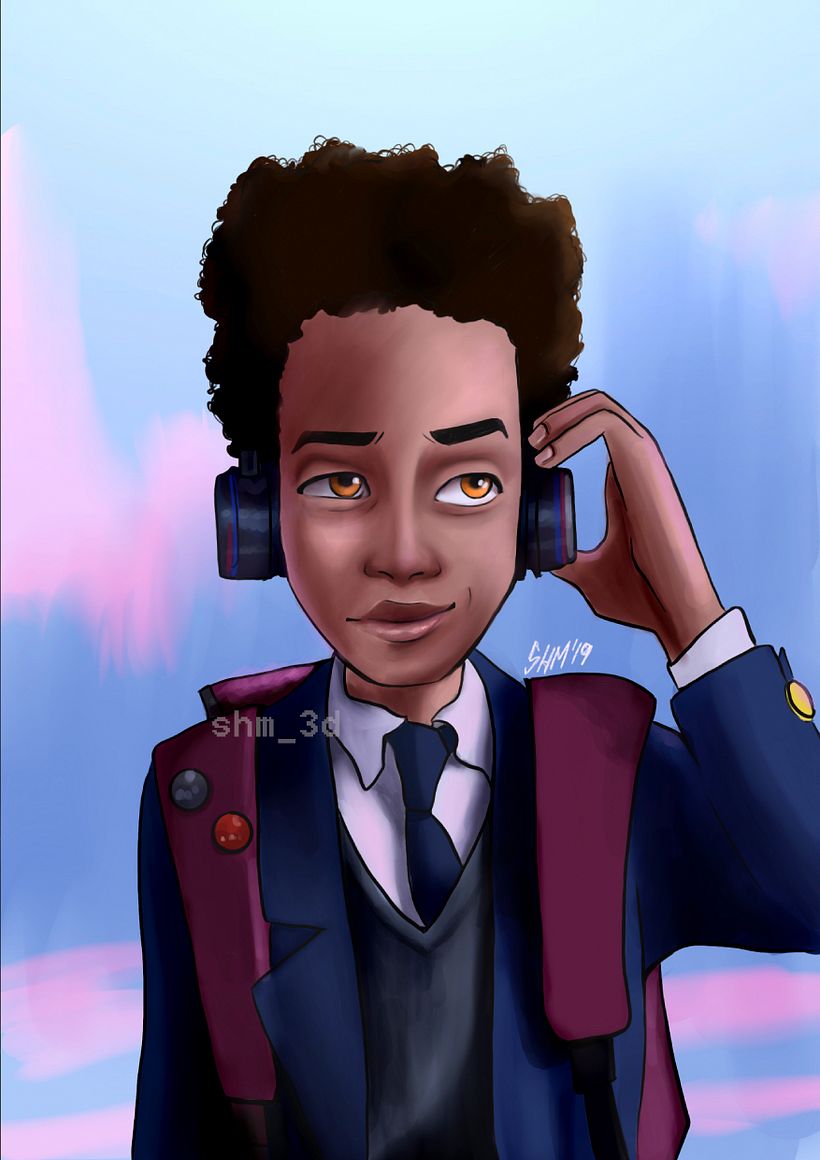 Into the spiderverse fanart 1