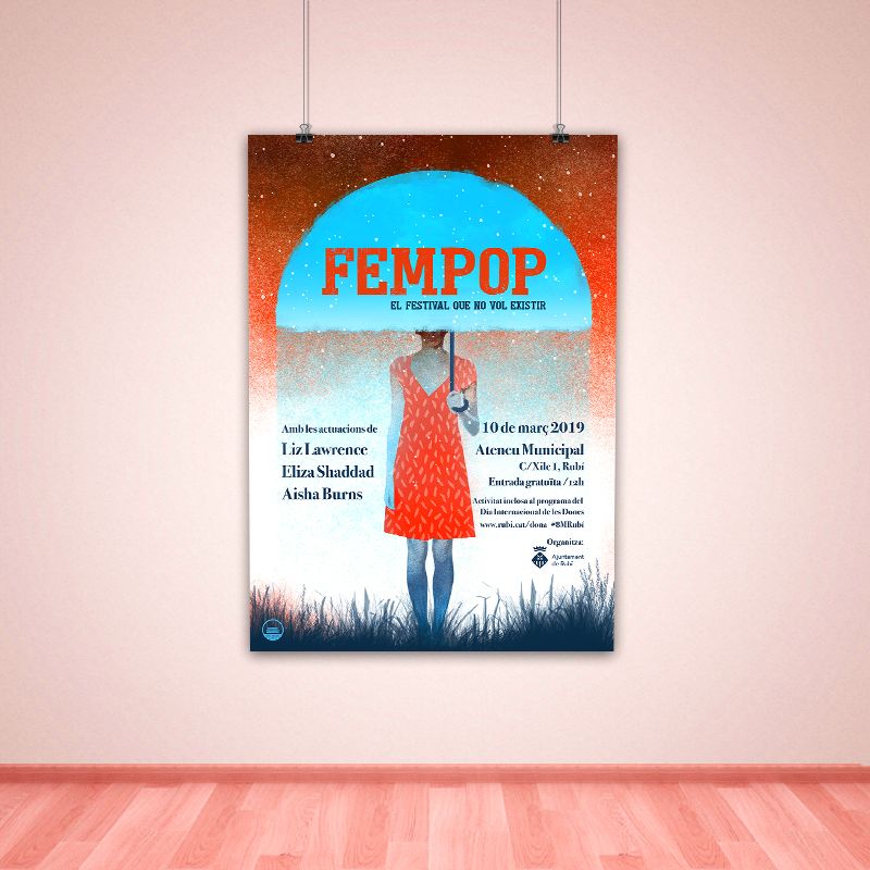 Manifesto di Fempop per la Giornata internazionale della donna 1