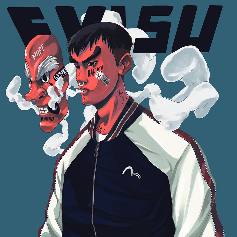 EVISU Fashion editorial 1