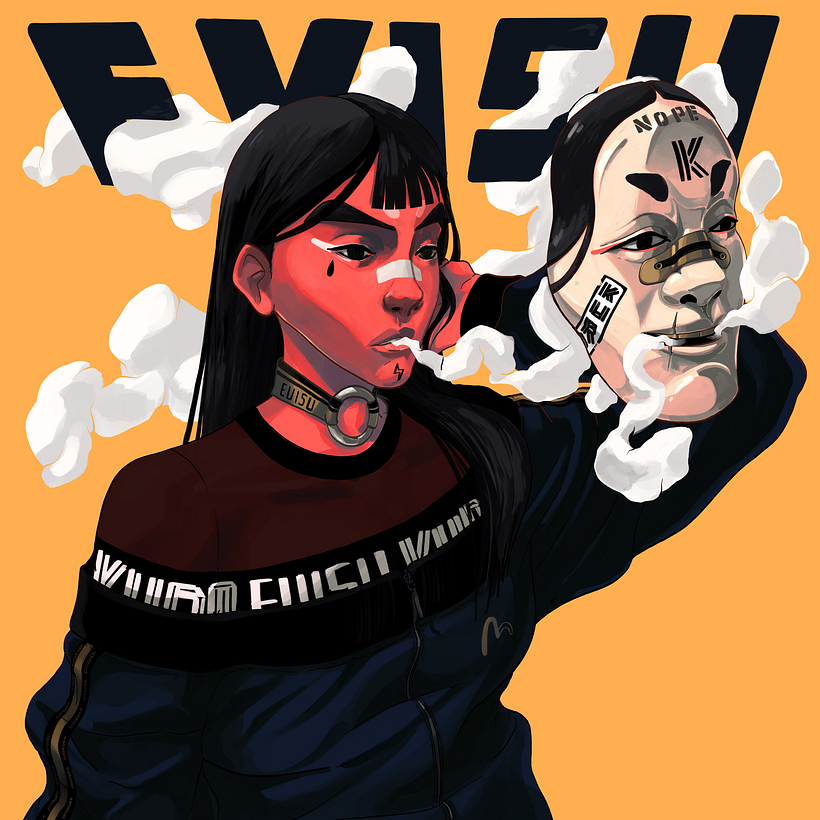 EVISU Fashion editorial 2
