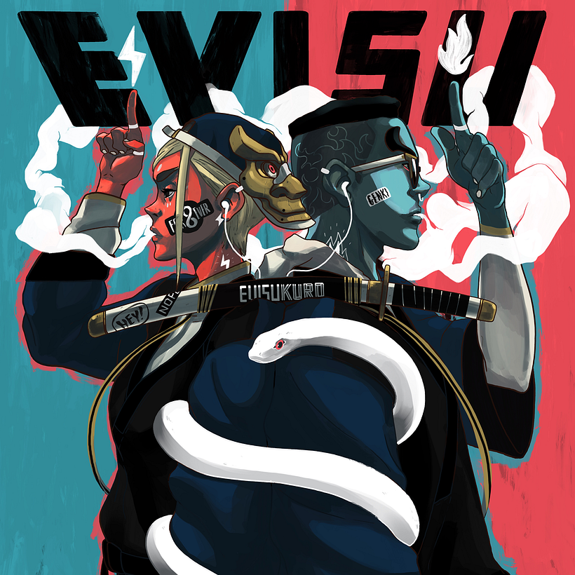 EVISU Fashion editorial 3