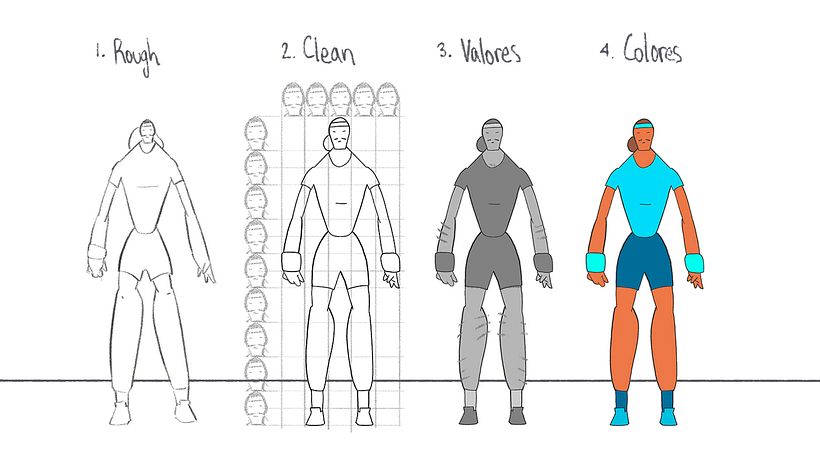 Serve & Squash - Animación 2D y Proceso 2