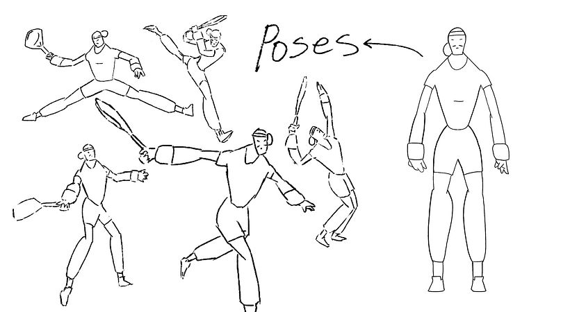 Serve & Squash - Animación 2D y Proceso 4