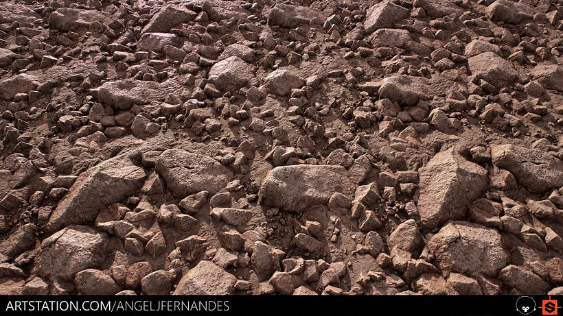 Desert Rocky Ground - Substance Designer 4