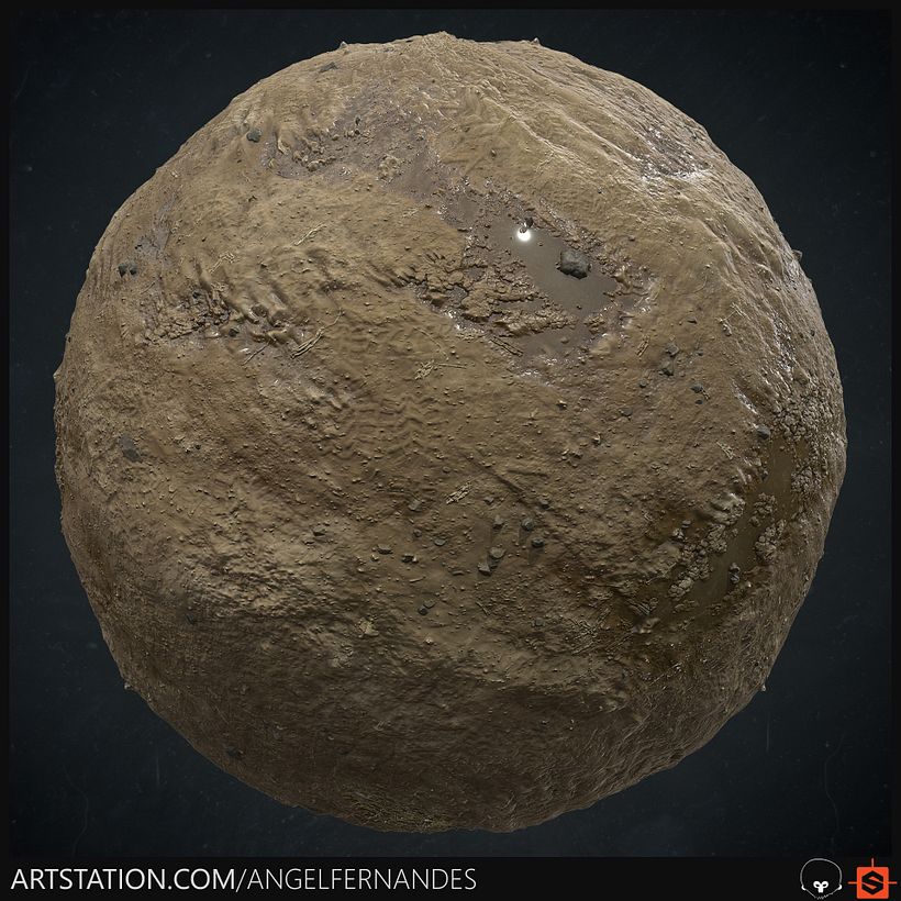 Mud Soil - Substance Designer -1