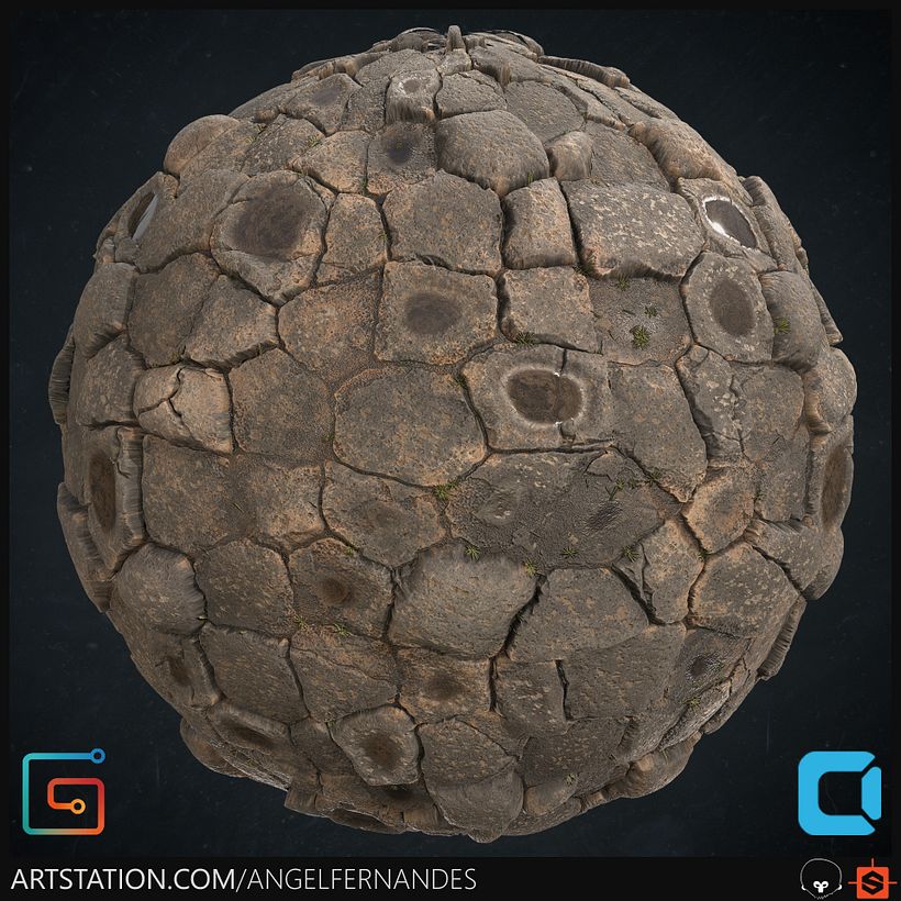 Giants Causeway - Substance Designer -1