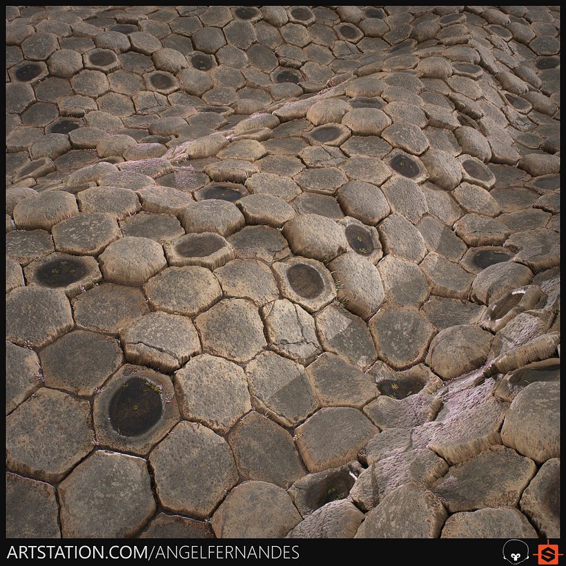Giants Causeway - Substance Designer 0
