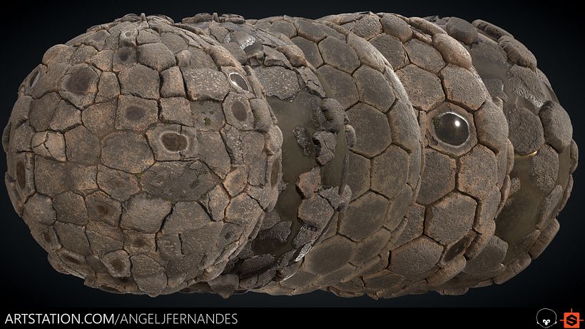 Giants Causeway - Substance Designer 4