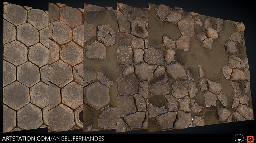 Giants Causeway - Substance Designer 6