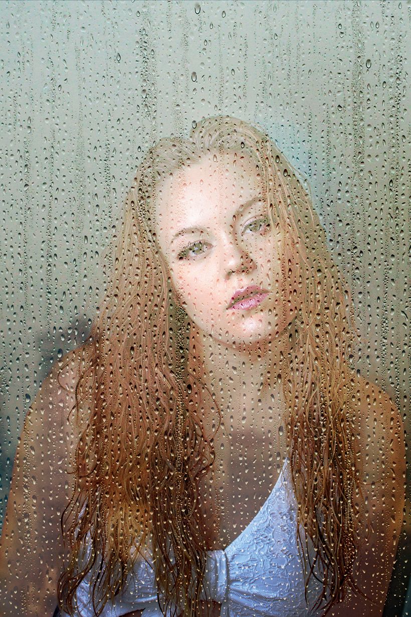 Retratos / reflejos tras la ventana 1