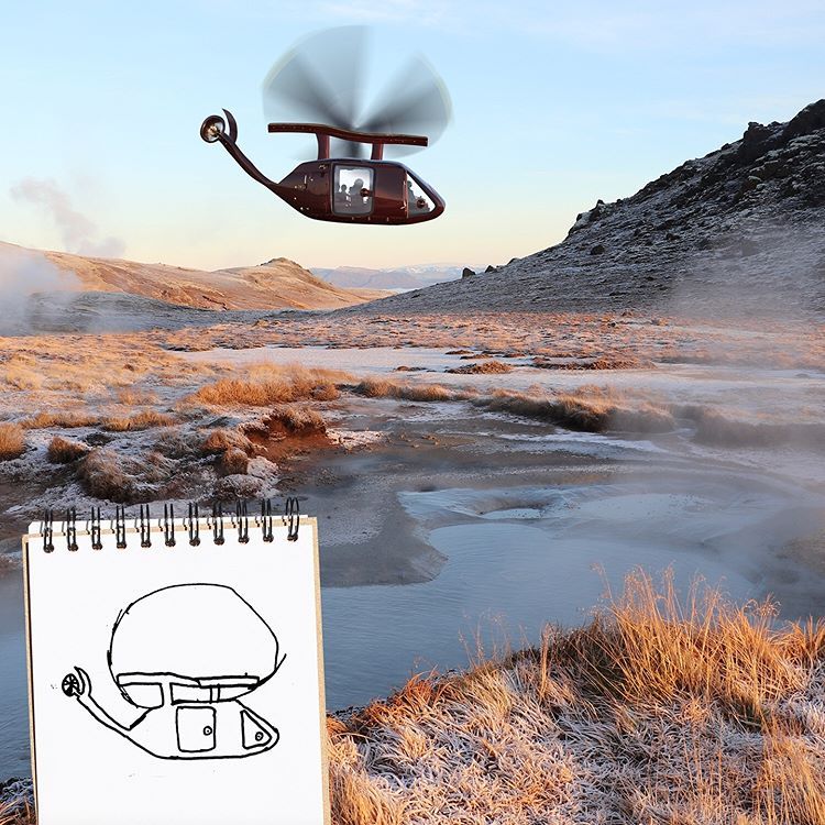'Things I Have Drawn', Photoshop elevado a la infinita imaginación infantil 4