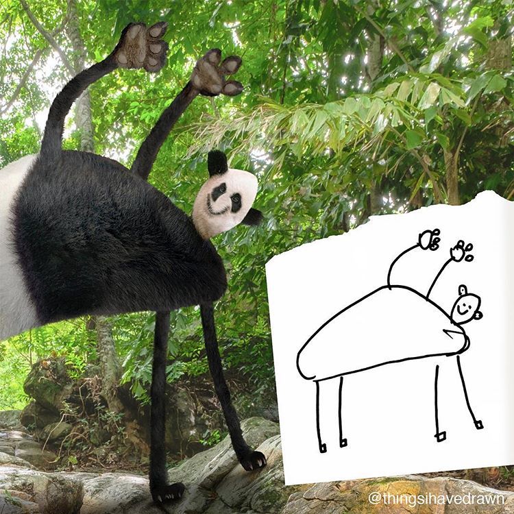 'Things I Have Drawn', Photoshop elevado a la infinita imaginación infantil 9