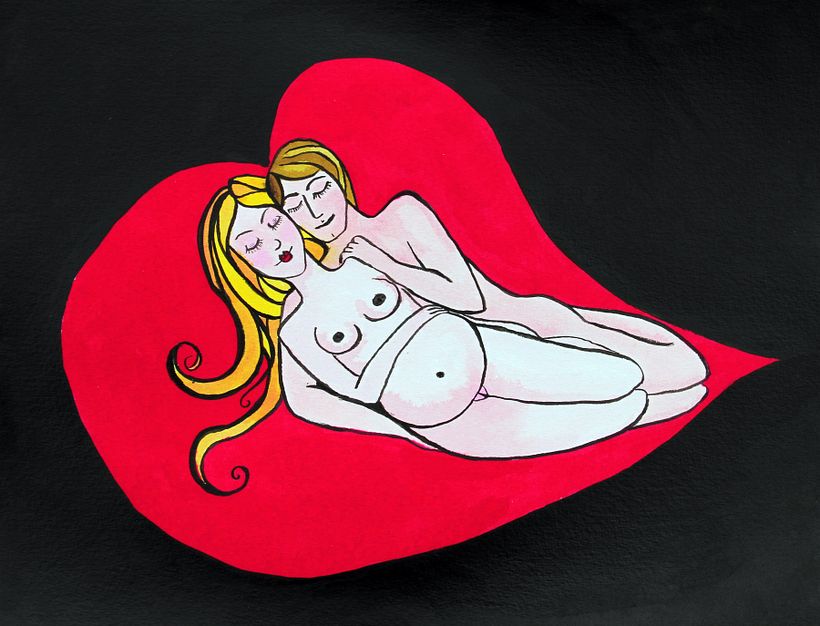 Ilustraciones libro "Parejas Sin Fin" de Carmen Guerrero y Paco Bou (2014) 3