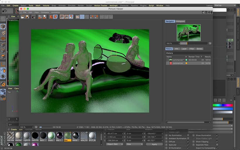 Mi Proyecto del curso: Introducción exprés al 3D: de cero a render con Cinema 4D - 3D