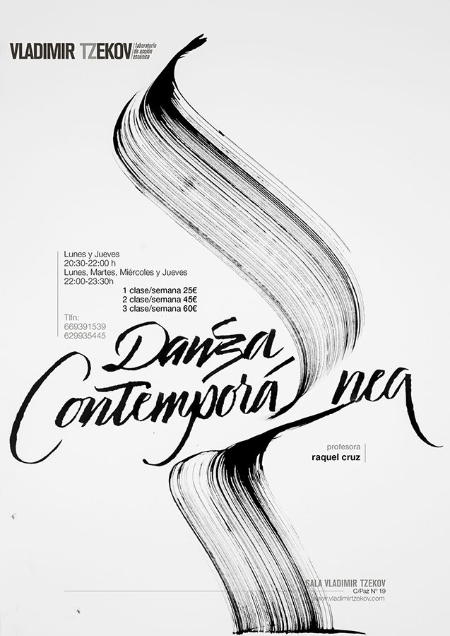 Cartelería para Laboratorio de acción escénica Vladimir Txecov 3