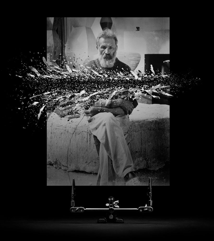 Los collages de explosión, la nueva línea creativa de Fabian Oefner  3