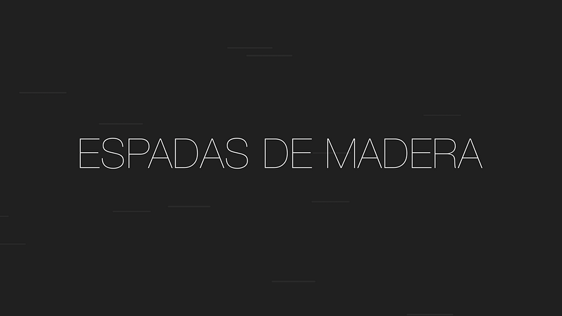 Kapitán Kaníbal - Espadas de madera 1