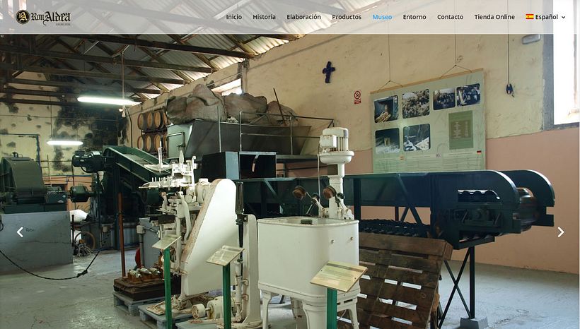 Destilerias Aldea, S.L. - Sitio Web  4