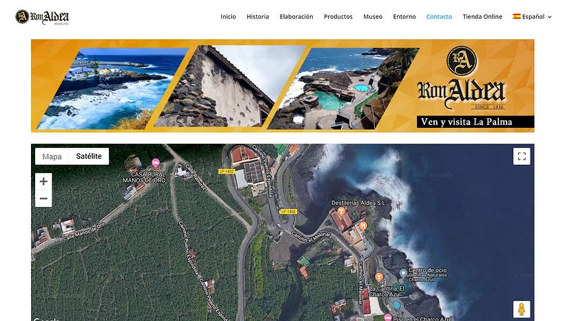 Destilerias Aldea, S.L. - Sitio Web  6