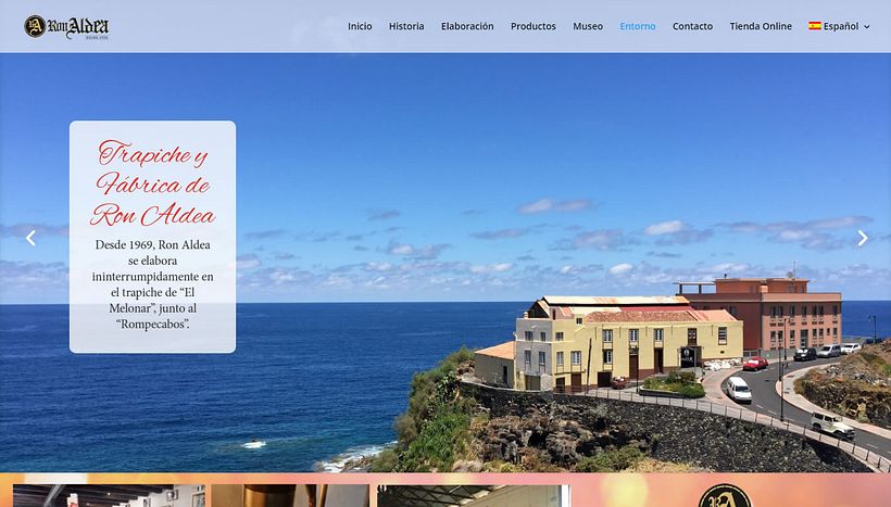 Destilerias Aldea, S.L. - Sitio Web  5