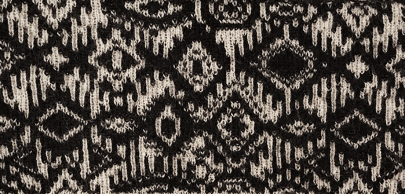 EMILIA Jacquard en dos partes: dos colores y tres colores con cambio por un cuarto. 2