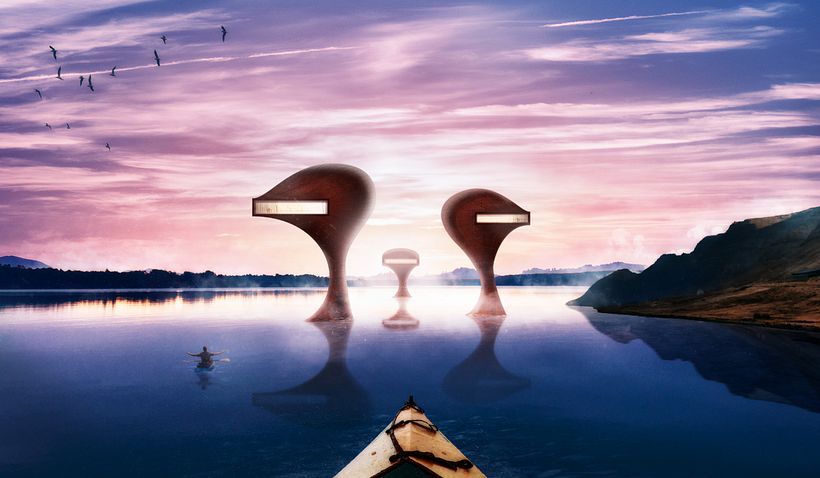 Contenedores Flotantes - Matte Painting 0