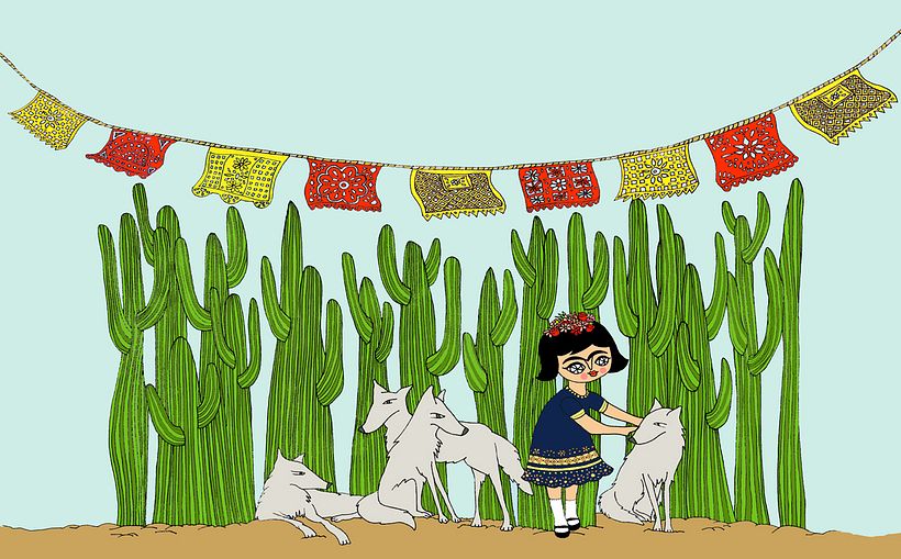 Libro infantil: Frida, Frida C'est Moi 3