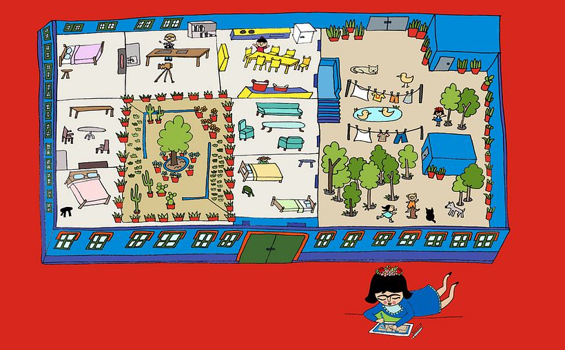 Libro infantil: Frida, Frida C'est Moi 5