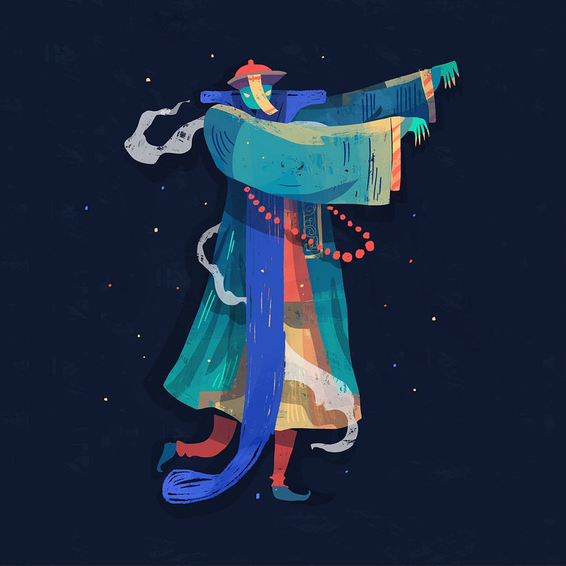 Chaaya Prabhat, ilustrando un nuevo alfabeto con animales mitológicos 7