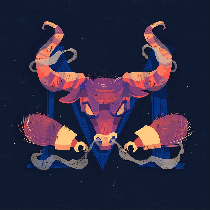 Chaaya Prabhat, ilustrando un nuevo alfabeto con animales mitológicos 8