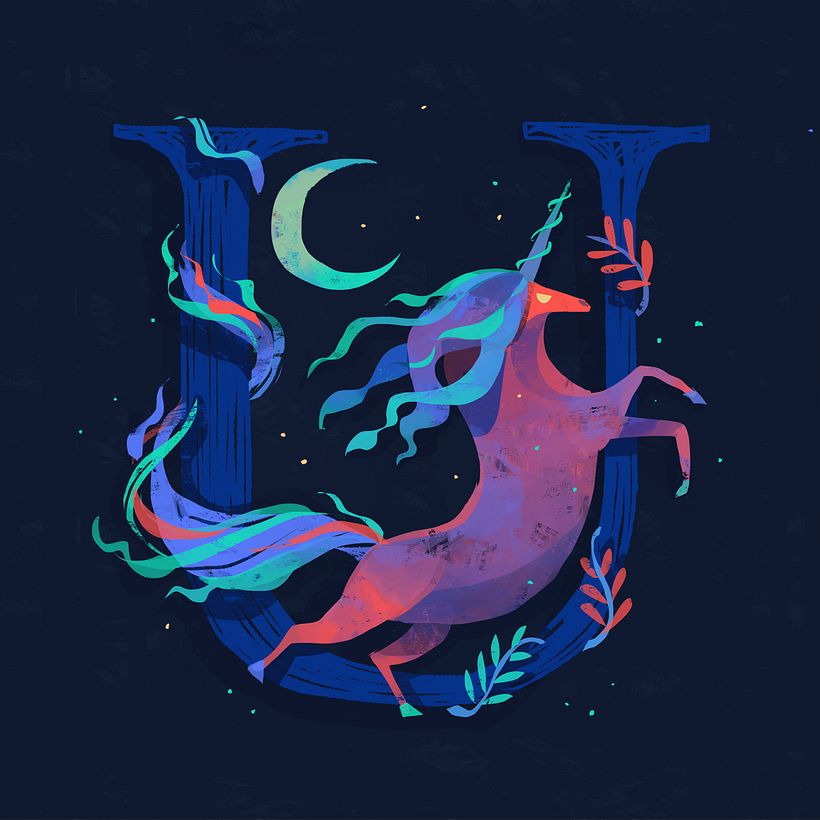 Chaaya Prabhat, ilustrando un nuevo alfabeto con animales mitológicos 9