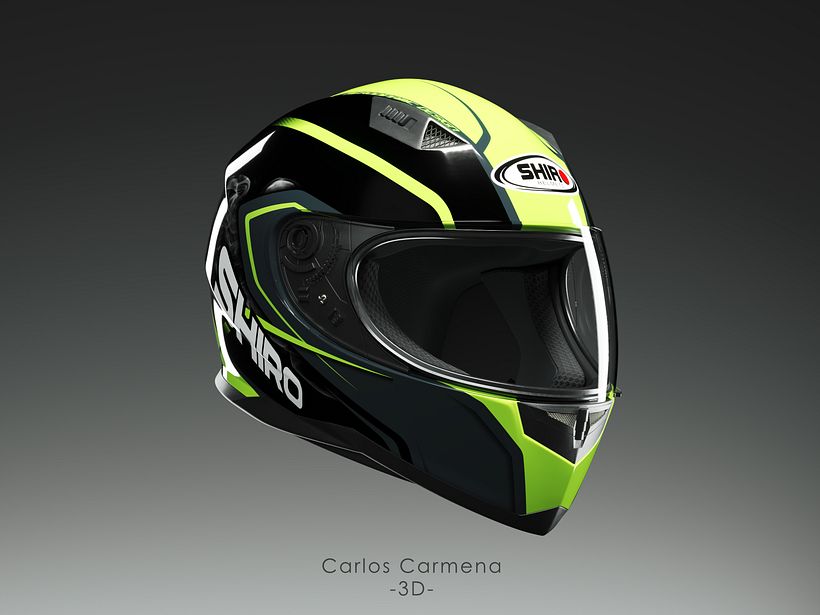 Shiro SH-881 Helmet 0