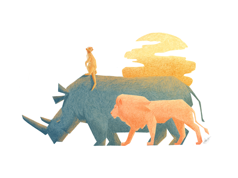 Mi Proyecto del curso: Ilustración digital con lápices de colores 0