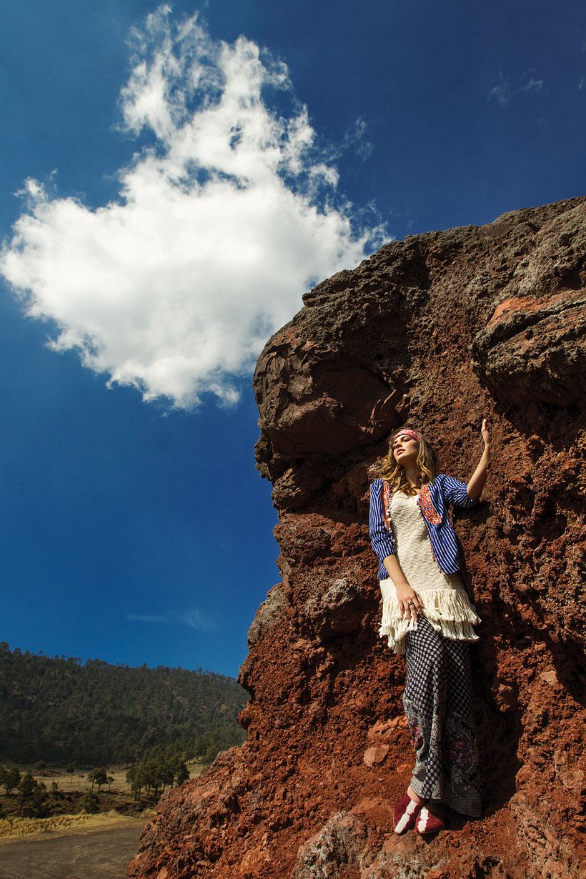 Revista Instyle Rocas rojas 0