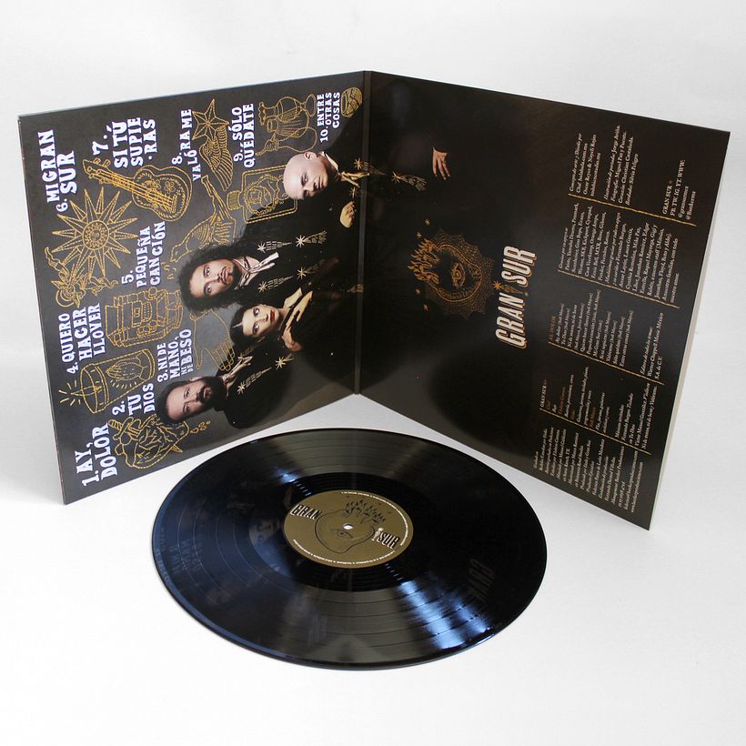 Arte para vinil de Gran Sur 2