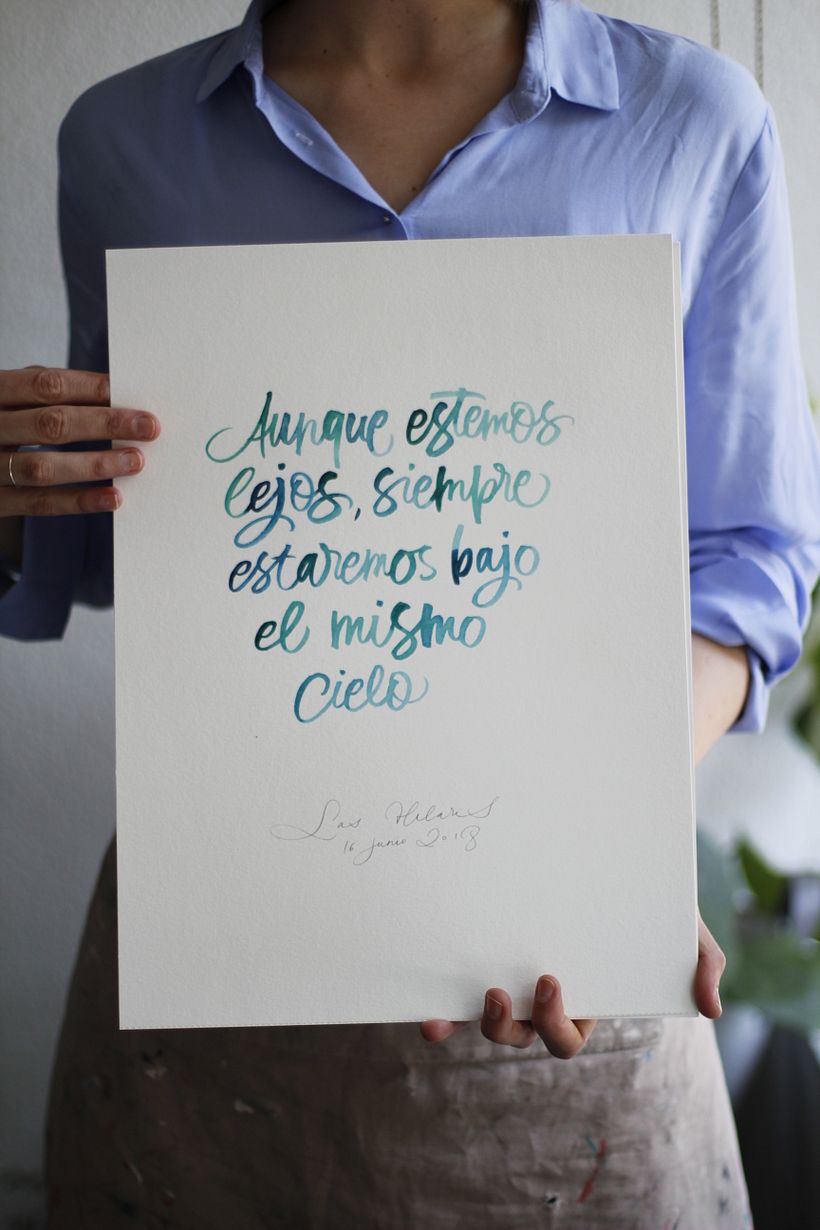 Láminas Caligrafía Bilbao 19