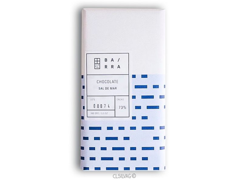 Diseño Inicial de la Barra Sal de Mar - Fotografía: barrachocolate.cl
